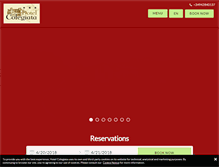 Tablet Screenshot of hotelcolegiata.com
